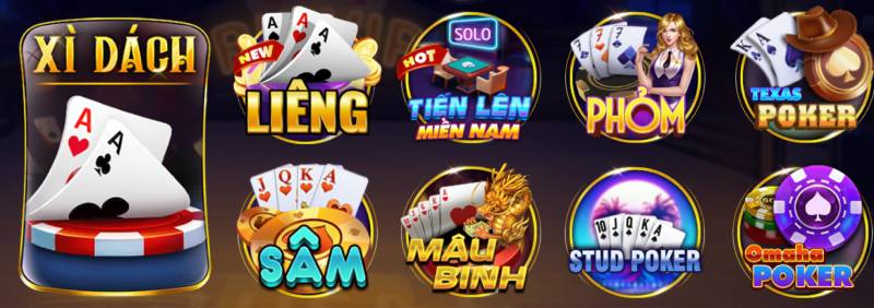 Các loại game bài chính tại Rikvip và cách chơi