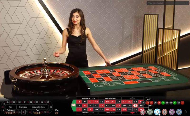 Roulette live ne888