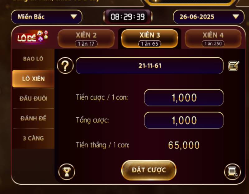 Tận dụng lô xiên một cách chiến lược